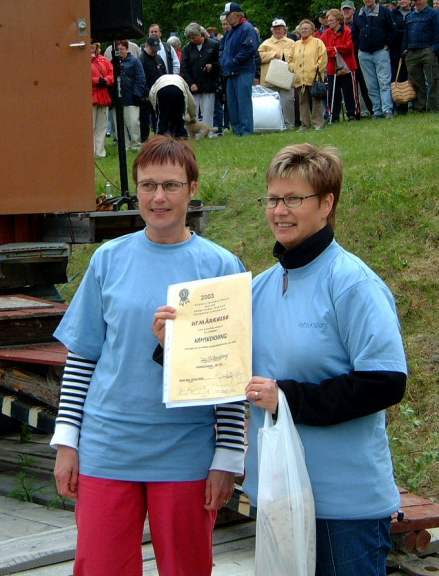 Svenska m�stare i kamskokning 2003